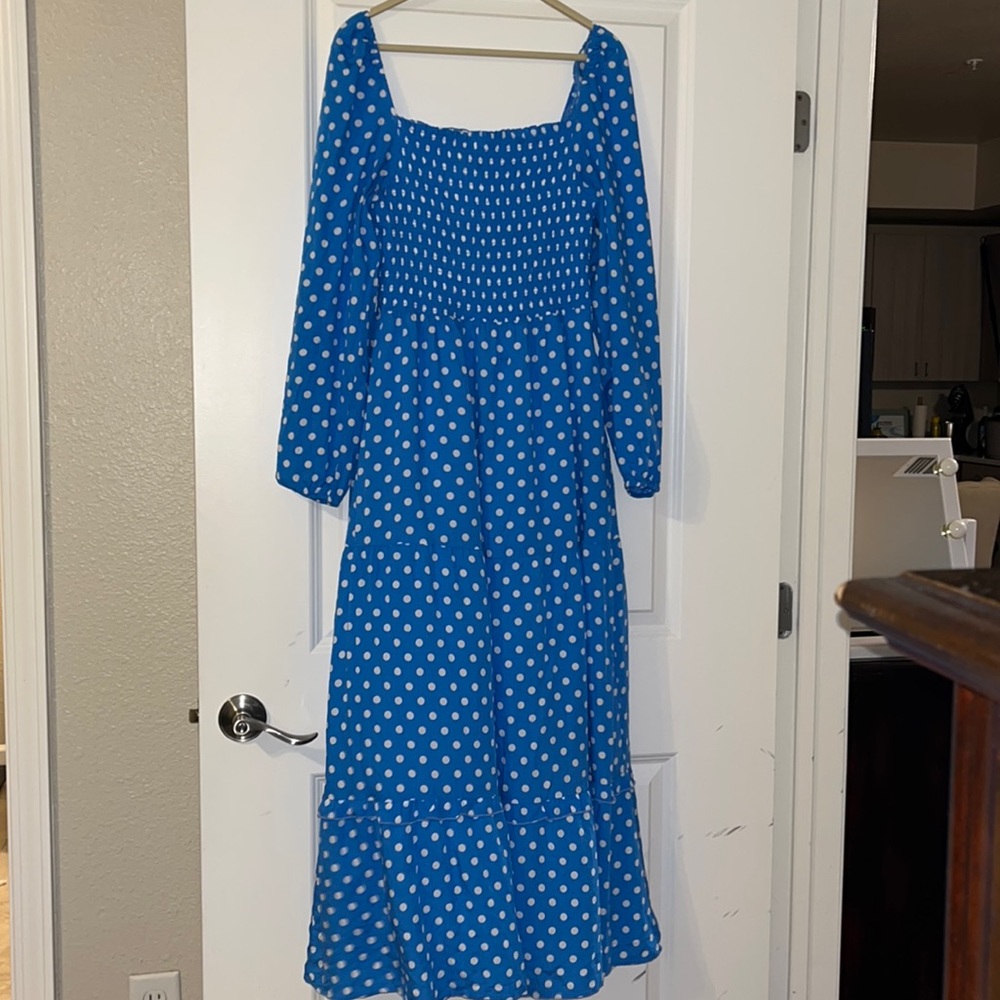 Anthropologie Dolan Cute polka dotted dress